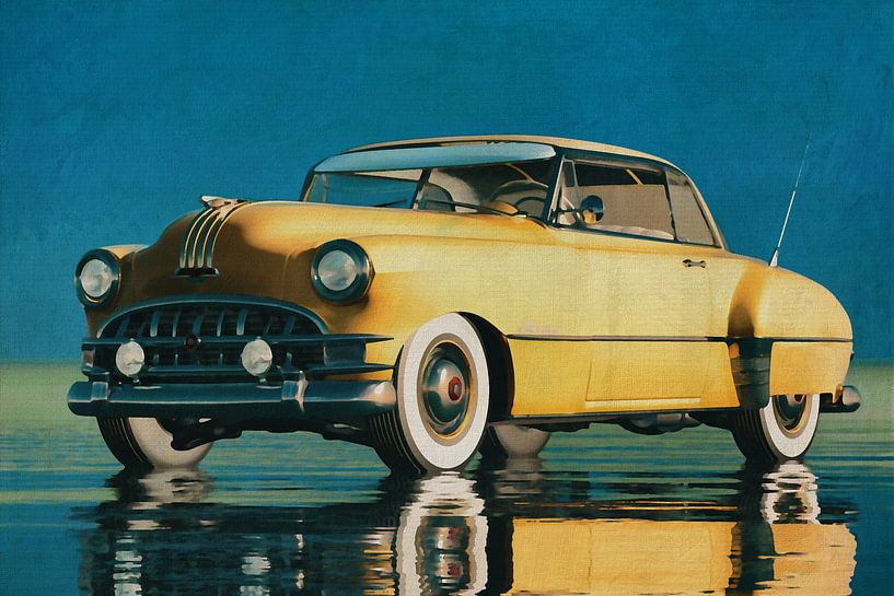 The Pontiac Chieftain Hard Top From 1950 by Art to make a house your home