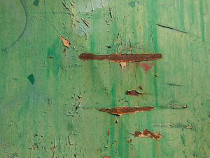 Garda, Italy (detail, green and rust) van Rüdiger Hirt