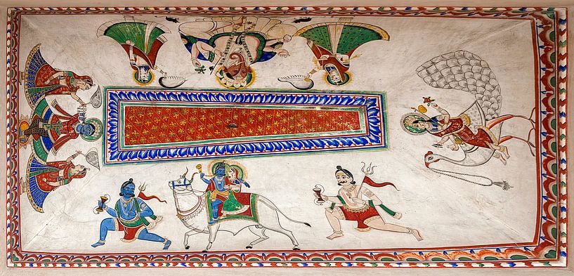 Nawalgarh: Kamal Morarka Haveli Museum by Maarten Verhees
