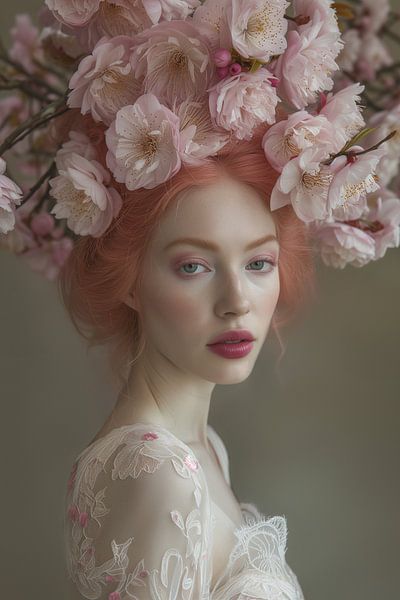 Sentiments de printemps rose par Bianca ter Riet