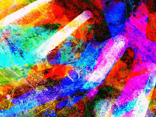 Modern, Abstract Digitaal Kunstwerk – Show Me The Way (Part 2)