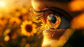 "Reflections of a sunflower" by Esther Sigger