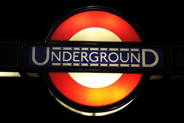 Metro Londen Underground van Berg Photostore