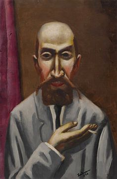Max Beckmann - Portrait of a Turk (1926) by Peter Balan