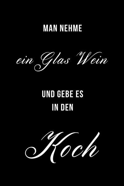 Wine for the chefs by Poster Art Shop