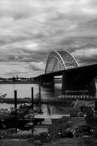Waalbrug Nijmegen stedelijk landschap