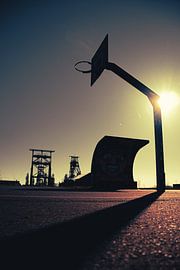 Zeche meets Streetball von KuLeArt