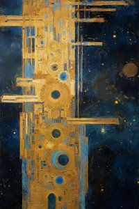 Goldene Raumstation