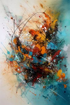 Abstract Modern Painting by Preet Lambon