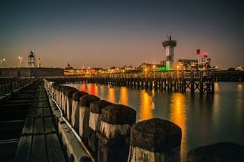 Vlissingen bij avond