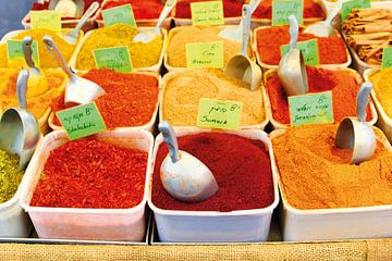 Oriental spices Israel by Inge Hogenbijl