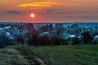 Zonsondergang Belgische Ardennen van Marco Schep thumbnail