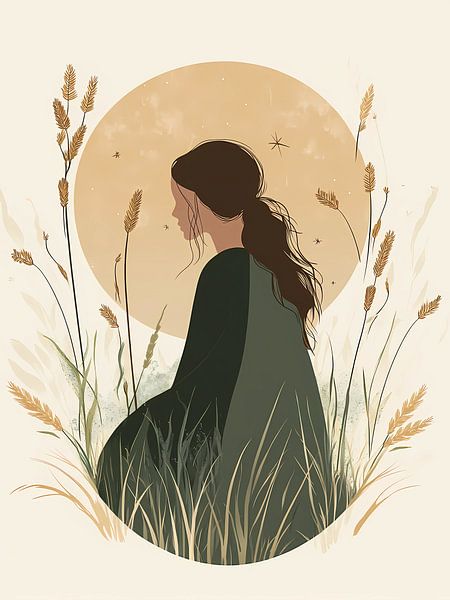 Pray over the moon. by haroulita