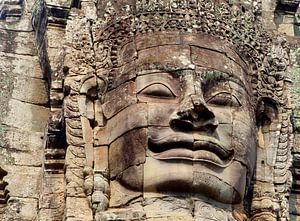 Buddha Angkor Thom von Inge Hogenbijl