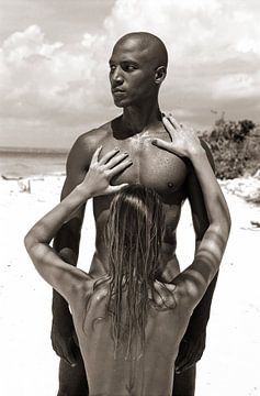Black Man 6 - Analoge Fotografie! von Tom River Art