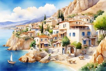 Mediterrane indrukken 4 van DeVerviersBelgium