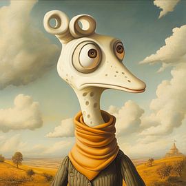 Weird bird by Linda van Hagen