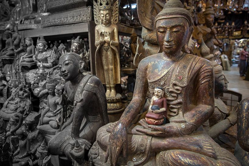 Images de Budha par Wout Kok