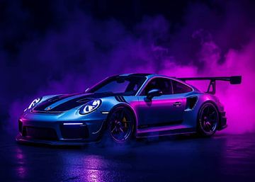 Porsche 911 GT3 RS Neon 5 van MIROKKU
