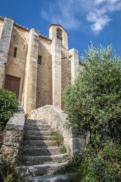 Kleine kapel in het dorp St. Saturnin-Les-Apt van Christian Müringer