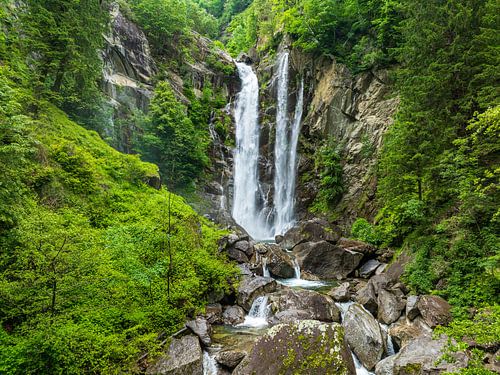 Cascata di Valclava or Kalmtaler Wasserfall waterfall in South Tyrol by Sjoerd van der Wal Photography