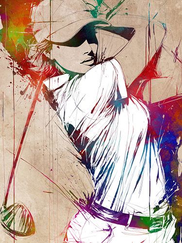 Golf player sport #golf #sport by JBJart Justyna Jaszke