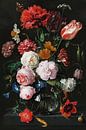 Stilleben mit Blumen in einer Glasvase, Jan Davidsz. de Heem, von zippora wiese Miniaturansicht