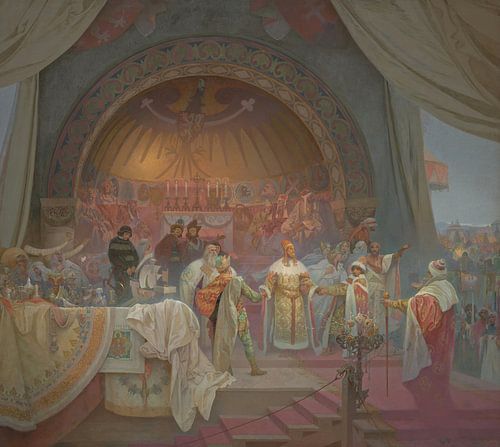Koning Premsyl Otaker II van Bohemen, Alphonse Mucha