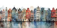 Maisons sur le canal
