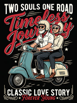 Tijdloze reis – Klassiek liefdesverhaal – Poster