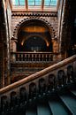De trappen van National history museum Londen van 7.2 Photography thumbnail