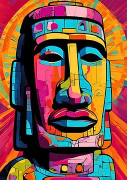 Moai standbeeld van BRZ999