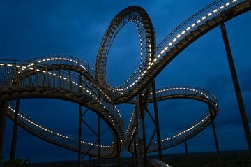 Tiger & Turtle at the blue hour by Stefan Hauser