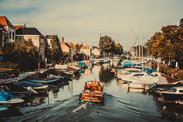 De Wijnhaven in Dordrecht van Lizanne van Spanje