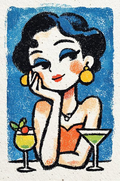 Une gorgée glamour par OMG Art