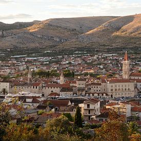 Oude stad van Trogir van Stephan van Krimpen