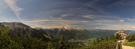 Vue panoramique du Königssee avec le Kehlsteinhaus - Berchtesgaden