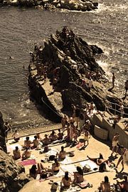 Cinque Terre Toskana Italien Alt von Hendrik-Jan Kornelis