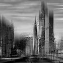 City-Art BERLIN City-West black&white by Melanie Viola thumbnail