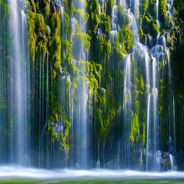 Mossbrae Wasserfall, Kalifornien, USA
