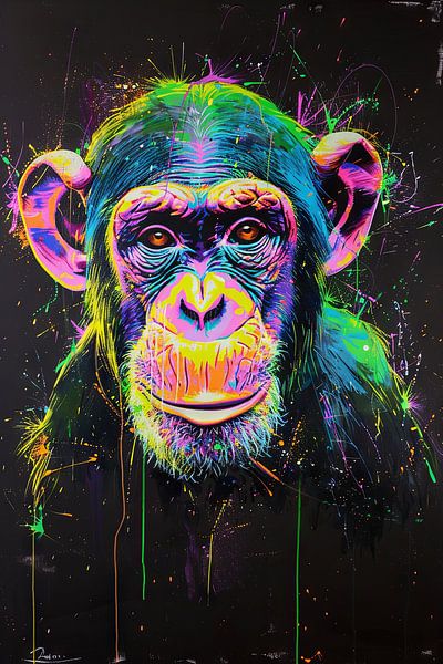 Monkey by Poster Art Shop