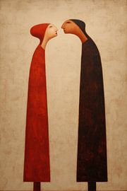 Einander gegenüber von Franka Poulain