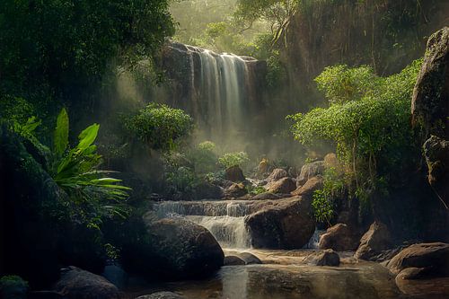 Cascade de la jungle