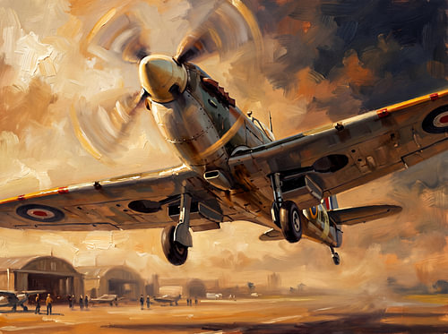 A Spitfire at Dawn 2