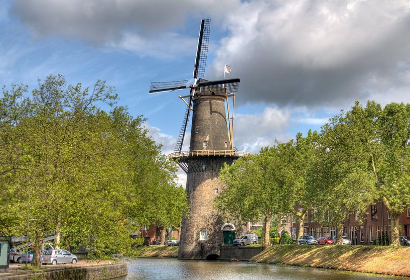 Molen in Schiedam par Jan Kranendonk