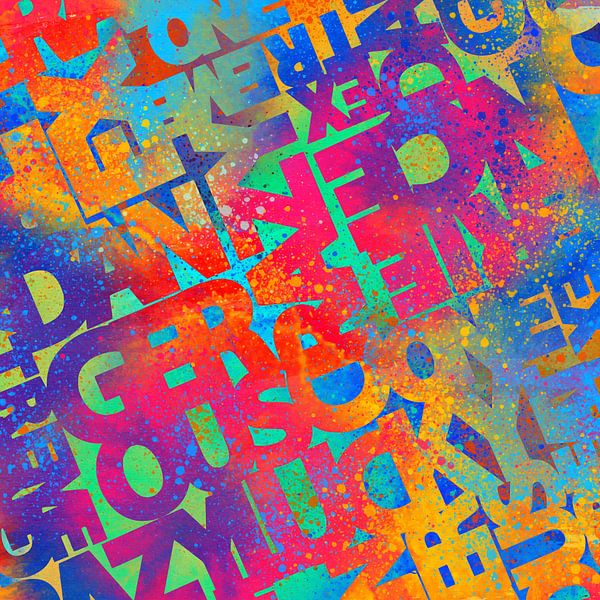 Die Farbe des Textes von Harry Hadders Design