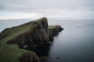 Lighthouse in Scotland by fromkevin