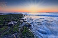 kleurrijke zonsondergang  langs de kust van gaps photography thumbnail