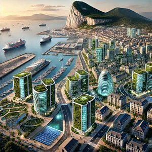 Gibraltar - Futuristic City