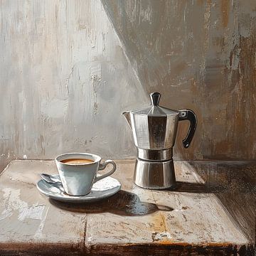 Koffie - Percolator van Marianne Ottemann - OTTI